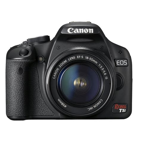 Double Clicks Canon Eos Rebel T1i 151 Mp Cmos Digital Slr Camera With