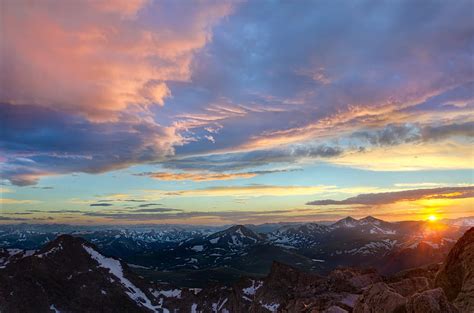 Colorado Sunset Colors Sky Clouds Landscape Hd Wallpaper Peakpx