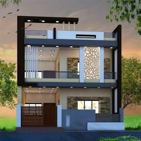 Indian House Front Elevation Designs For Single Floor Floor Roma
