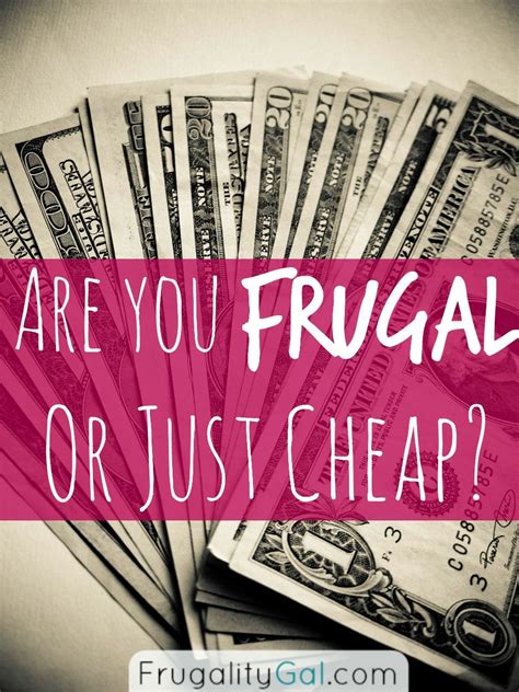 An Honest Look At Our Spending Habits When Frugality Crosses Into Cheapness Saving Money