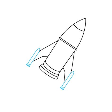 How To Draw A Spaceship Step By Step