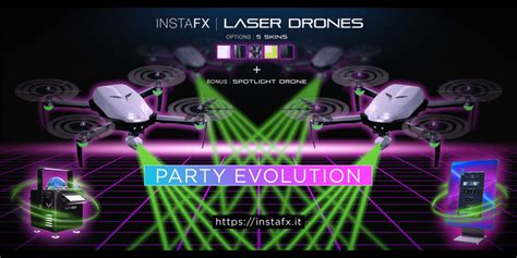 Second Life Marketplace Instafx Laser Drones Stand Alone ★new★
