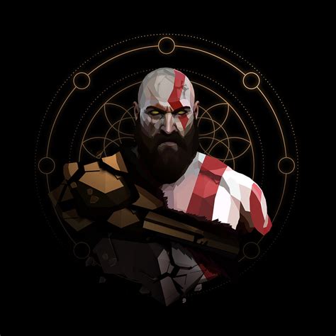 1280x1280 Kratos Hd God Of War 1280x1280 Resolution Wallpaper Hd Games