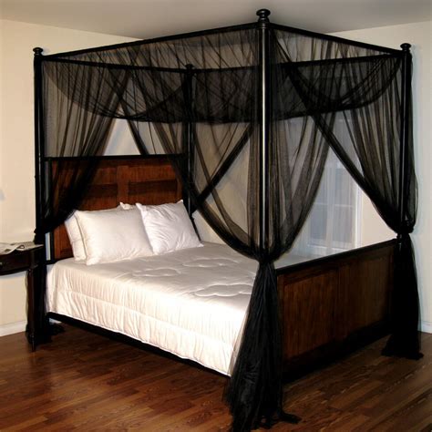 Octorose epa registered mosquito netting pest control device. House of Hampton Corene Palace 4-Post Bed Sheer Panel ...