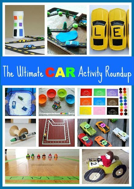 40 Toy Car Activities For Toddlers And Preschoolers Car Activities