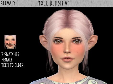 Mole Blush V1 By Reevaly At Tsr Sims 4 Updates