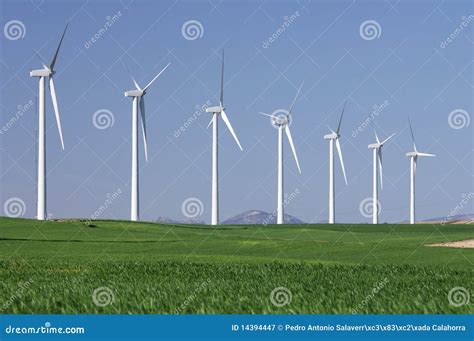 Windmills Stock Image Image Of Industrial Environment 14394447