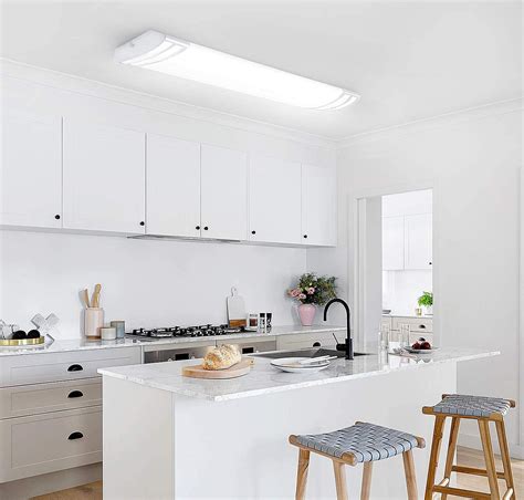 8 Led Kitchen Ceiling Light 4000k Super Bright Craft Room Laundry Lamp