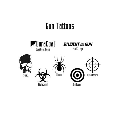 Gun Tattoos Duracoat Firearm Finishes