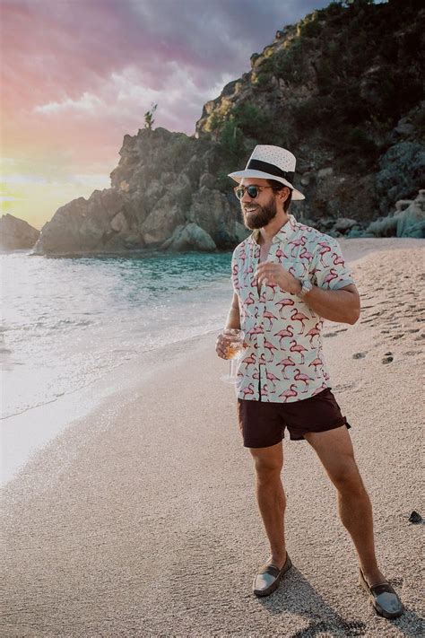 Mens Vacation Style Copy These Looks To Look Dapper On Holiday Summer Outfits Men Beach