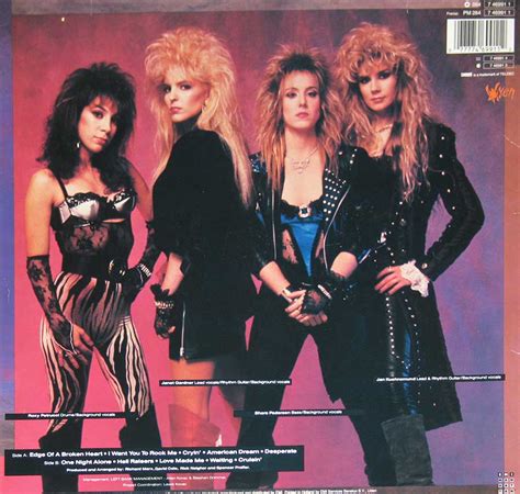 Vixen Self Titled Female Hard Rockheavy Metal 12 Lp Vinyl Album Cover Gallery And Information