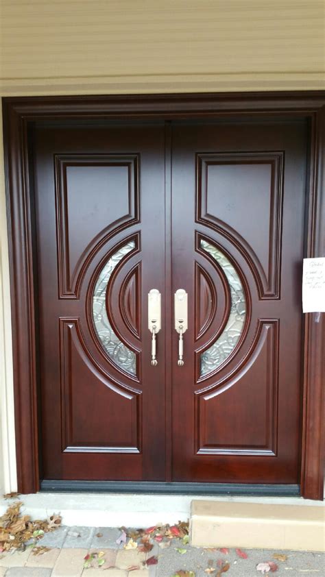 Mahogany Front Double Entry Door 6 X 8 2 38 Thick Exterior Home