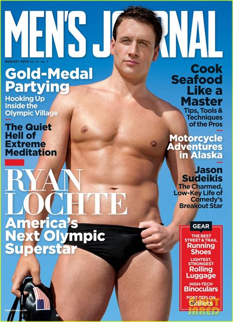 Olympic Swimmer Ryan Lochte Shirtless For Mens Journal Photo