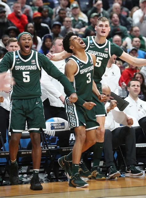 when michigan state basketball plays in march madness sweet 16 time tv vs kansas state