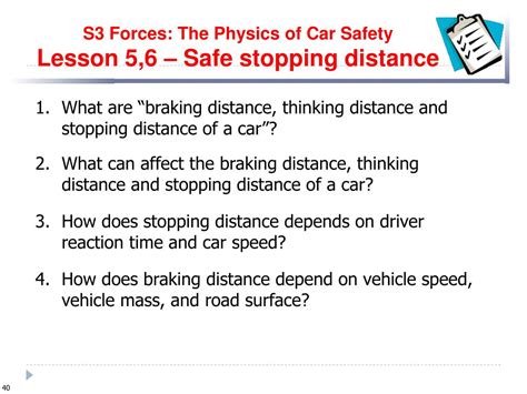 Ppt S3 Forces The Physics Of Car Safety Powerpoint Presentation Free