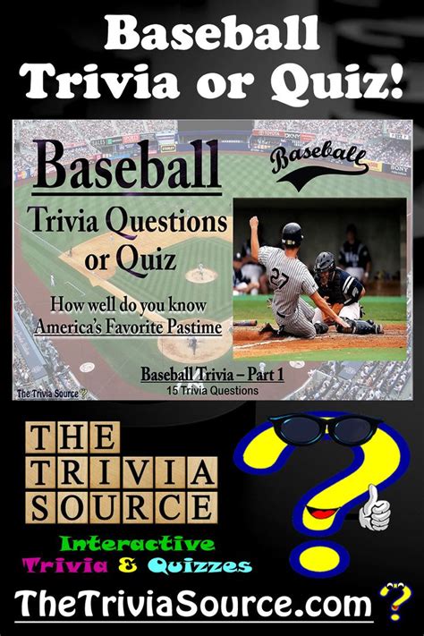 Trivia Questions Baseball