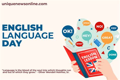 English Language Day 2023 Current Theme Wishes Images Quotes