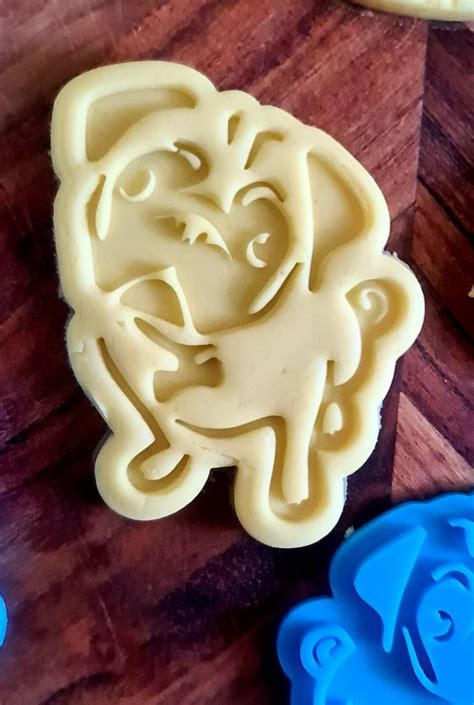 Pug Cookie Cutter And Stamp Embosser Set 3d Printed Etsy Australia
