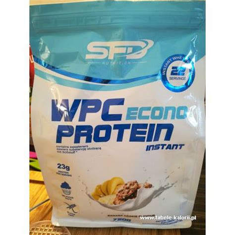 Kalkulator kalorii pozwala na sprawdzanie kaloryczności oraz wartości odżywczych potraw. Białko WPC Econo Protein Instant - SFD - kalorie, wartości ...