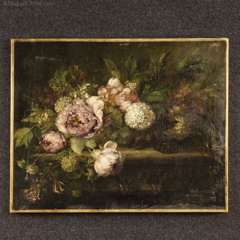 Antiques Atlas - 19th Century French Still Life Oil Painting