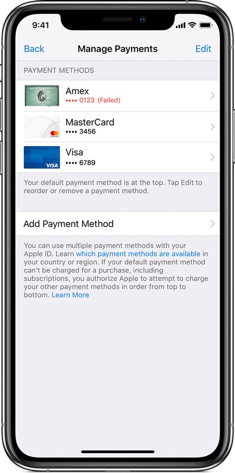 How To Change Payment Method For App Store - If your payment method is declined in the App Store or iTunes Store