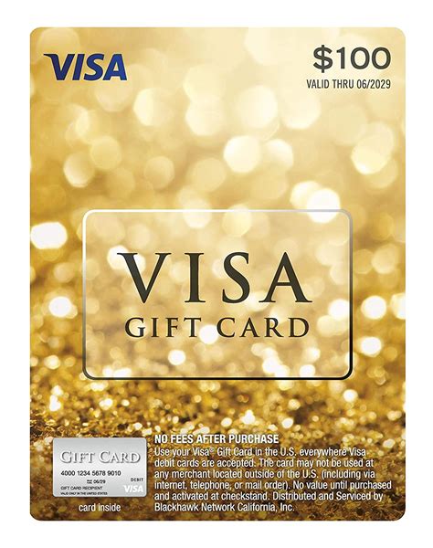 Learn more about prepaid cards. Amazon.com: $100 Visa Gift Card (plus $5.95 Purchase Fee ...