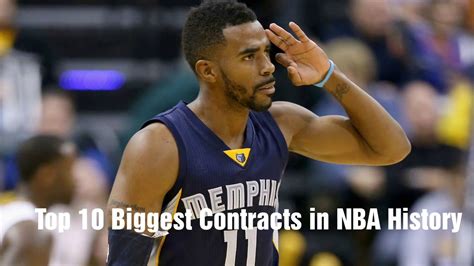 Top 10 Biggest Contracts In Nba History Youtube