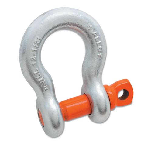 Campbell Alloy Anchor Galvanized Shackles 34 In Bail Size 7 Tons