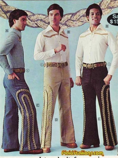 In The 1970s Real Men Wore Flared Trousers And Flowery T