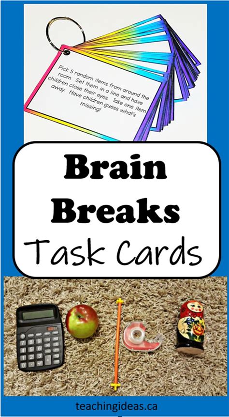 Brain Breaks For First Graders