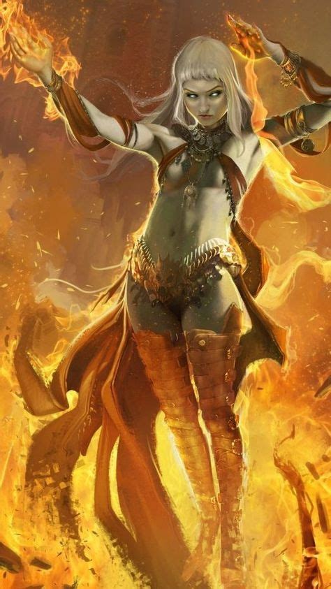 Pin By Badsport On Flame On Fantasy Women Concept Art Characters Art