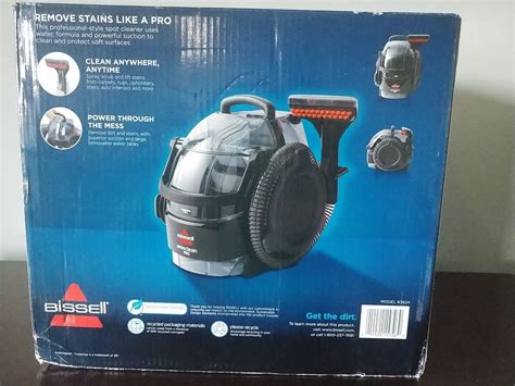Bissell Spotclean Pro Black Portable Carpet Cleaner 3624 11120157260