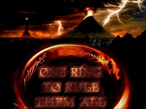 Lord Of The Rings Images The One Ring Of Power Hd Wallpaper And