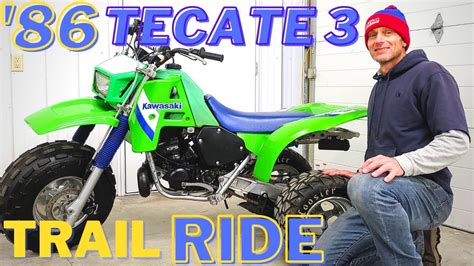 Riding 3 Wheelers Kawasaki Tecate 3 First Ride Youtube