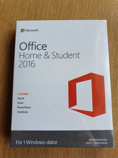 Microsoft Office 2016 Home And Student Perpetual Tideslim