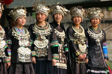 Colorful Guizhou The Beautiful Costumes Of 49 Ethnic Minorities Easy