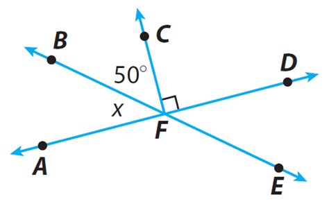 Angle Pairs And One Step Equations
