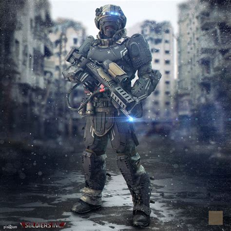 Helios Alex Vasin Sci Fi Concept Art Sci Fi Armor Future Soldier