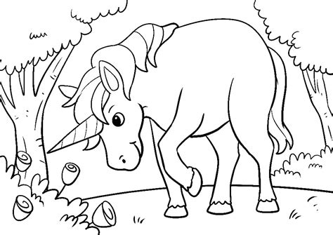 Kostenlose Märchen Ausmalbilder für Kinder - Einhorn ... Die besten, kostenlosen 172 einhorn malvorlagen zum ausdrucken.