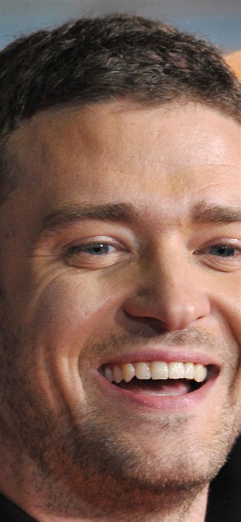Justin Timberlake With A Smile On His Face