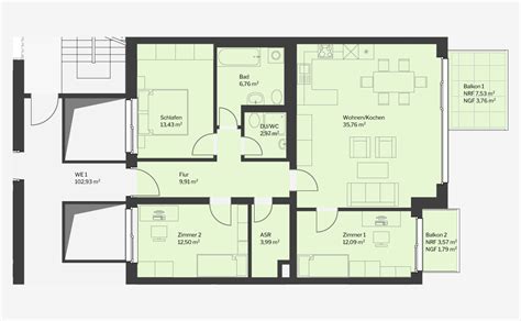 10 4 zimmer wohnungen in mönchengladbach zum mieten und kaufen sind aktuell bei newhome inseriert. Grundriss 4 Zimmer Wohnung 100 Qm - Test