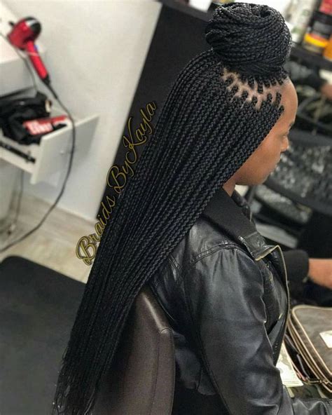 The 25 Best Single Braids Hairstyles Ideas On Pinterest Black Braids