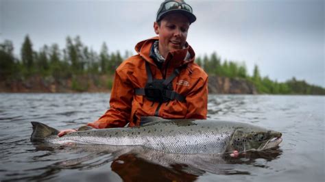 Aardvark Mcleod Sweden Camp Onka Baltic Salmon Fishing