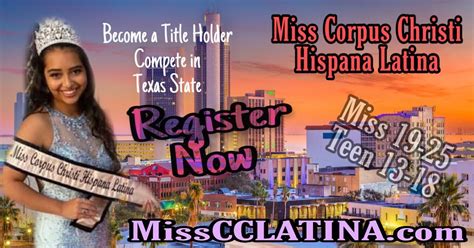 2017 Miss Corpus Christi Latina Contestants Facebook