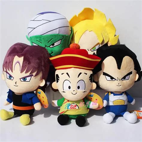 19cm Dragon Ball Z Kid Toys Anime Cartoon Plush Toys Super Saiyan Goku