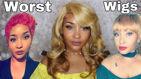 Top 5 Worst Synthetic Wigs Youtube