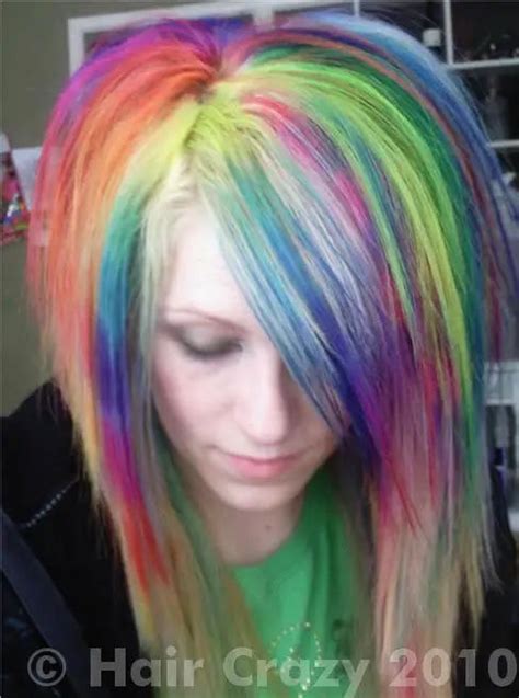 Pin By Scenemo Archivesnara Narcotic On Old Scene And Emo Girls 23 Hair Color Crazy Multi