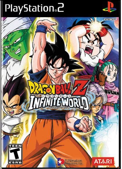 Check spelling or type a new query. Games PC, PS1, PS2 - DOWNLOAD: download Dragon Ball Z: Infinite World PS2 NTSC