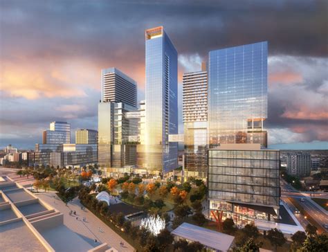 New 35 Billion Dallas District And Its Signature 38 Story Tower To