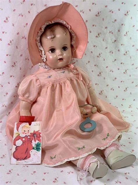 Rare 22 Vintage 1947 Ideal Composition Baby Beautiful Miracle On